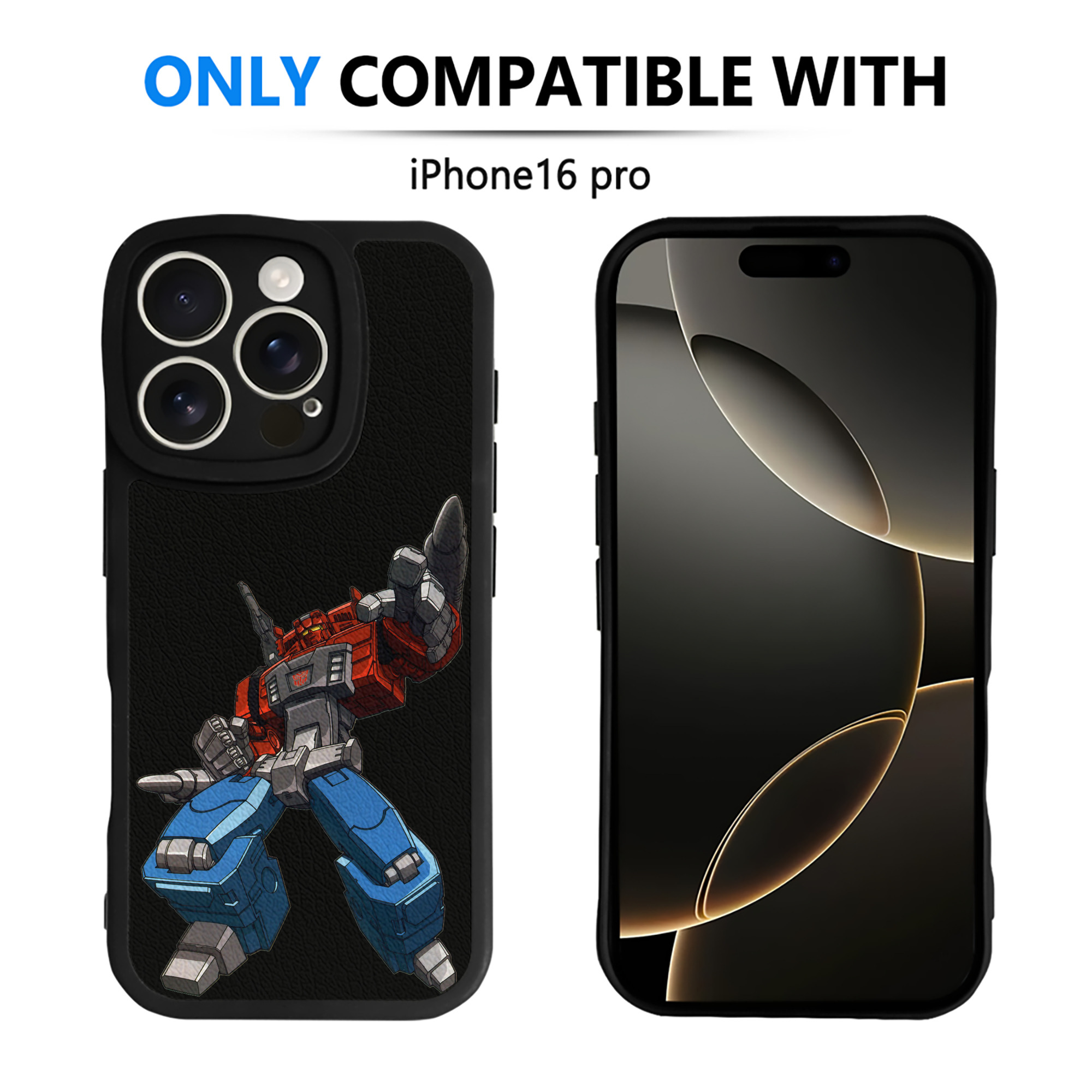 （画像用）  【iPhone 16シリーズ対応】シリコンスマホケース（レザー調） 材質：シリコン